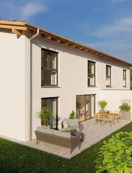 In KFW 40 Bauweise! Nachhaltige Doppelhaushälfte als Ausbauhaus in Rinchnach - Rinchnach