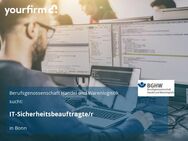 IT-Sicherheitsbeauftragte/r - Bonn