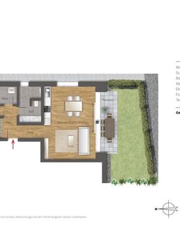 Gartenwohnung in Bad Wörishofen - Modernität trifft auf gefördertes Effizienzhaus 40! - Bad Wörishofen