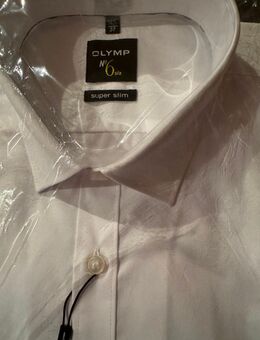 Olymp No. 6 Hemd weiß Slim Fit Gr. 37 Neu OVP - Weiterstadt Zentrum