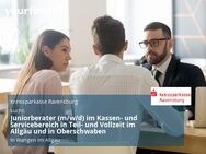 Juniorberater (m/w/d) im Kassen- und Servicebereich in Teil- und Vollzeit im Allgäu und in Oberschwaben - Wangen (Allgäu)
