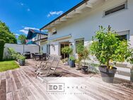 Exklusive Doppelhaushälfte mit Natur-Pool in bester Lage von Vaterstetten-Baldham! - Vaterstetten