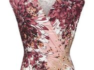 LASCANA Shirttop mit Alloverdruck, elegantes Sommertop mit V-Ausschnitt