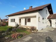 Aldersbach: Bungalow mit Einliegerwhg. u. großem Gartengrundstück in naturnaher Wohnlage im Vilstal! - Aldersbach