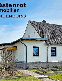 DOPPELHAUSHÄLFTE MIT VIEL AUSBAURESERVE AUF GROSSEM GRUNDSTÜCK MIT GARAGE UND STALL - Neubrandenburg