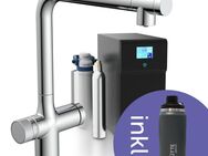 Schütte Spültischarmatur »AQUASTAR PREMIUM« Sprudelwasser-Spültischarmatur mit Kühlsystem, Filter, Filterkopf und handelsüblicher CO2-Kartusche