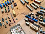 WIKING Autos, Konvolut aus den 50/60er Jahren von der Eisenbahn - Warburg (Hansestadt)