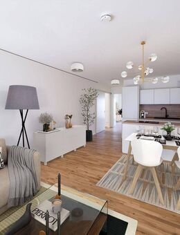 Erstbezug - 3-Zimmerwohnung mit Einbauküche und Terrasse am zukünftigen Gleisbogenpark - Stuttgart