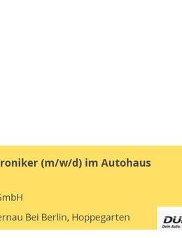 Kfz-Mechatroniker (m/w/d) im Autohaus - Bernau (Berlin)