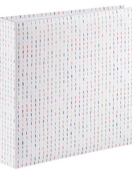 Hama Fotoalbum Memo-Album "Graphic", für 200 Fotos im Format 10x15 cm Stripes