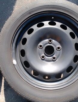 original VW Golf 5 und 6 Stahlfelgen 16 Zoll mit Conti 205/55 083 - Kirchlauter