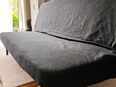 Sofabett von Ikea, wenig gebraucht in Anthrazit grau in 22559