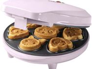 bestron Waffeleisen AAW700 für Mini-Waffel-Kekse, 700 W, mit Backampel & Antihaftbeschichtung
