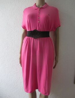 NEU mit Etikett * Klassisch * sportiv  * Kurzarm * Polo * T- Shirt * Kleid "RALPH LAUREN" Gr. 40- 42, 44/ M * Barbie- pink * - Riedlingen