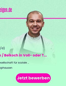 Koch / Beikoch in Voll- oder Teilzeit (m/w/d) - Klipphausen