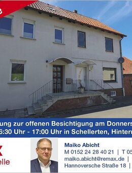 Sanierungsbedürftiges Reihenendhaus mit Potenzial! (MA-6431) - Schellerten