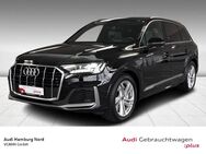 Audi Q7, 55 TFSIe 2x S line, Jahr 2020 - Hamburg