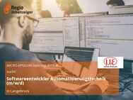 Softwareentwickler Automatisierungstechnik (m/w/d) - Dresden