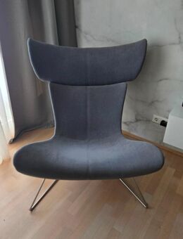 BoConcept Imola Sessel dunkelgrau / großer Sessel - Berlin
