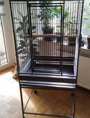Papageienkäfig,Großsittichkäfig mit Freisitz in 30827