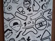 Graffiti Kunst/ Leinwand / canvas - Dahn Zentrum