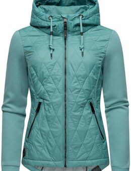 Ragwear Outdoorjacke Lucinda Steppjacke aus modernem Materialmix mit Kapuze