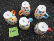 5 x EILLES Tasse - - Allgäu - TOM - München Maxvorstadt