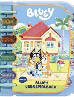 Vtech® Buch Bluey Lernspielbuch, interaktives Lernbuchsystem