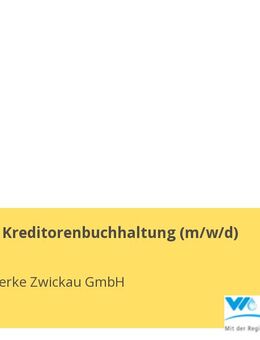 Buchhalter Kreditorenbuchhaltung (m/w/d) - Zwickau