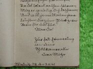 Antikes Poesiealbum aus den 40er Jahren / Freundschaftsbuch / Mitkonfirmanden - Zeuthen