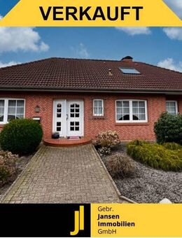 Probier's mal mit Gemütlichkeit! Schöner Bungalow in Völlenerfehn! - Westoverledingen