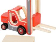 Small Foot Spielzeug-Gabelstapler Gabelstapler mit Palette