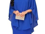 verkaufe zwei elegante Midi-Kleid Größe 4 x XL Farbe blau - Berlin Treptow-Köpenick