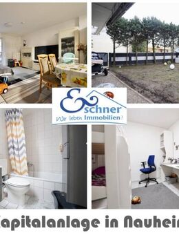 Kapitalanlage in Nauheim: 3-Zimmer-EG-Wohnung mit Terrasse, Gartenanteil und solider Mieteinnahme - Nauheim