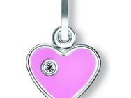 ONE ELEMENT Kettenanhänger Zirkonia Herz Herz Anhänger aus 925 Silber, Damen Silber Schmuck Herz