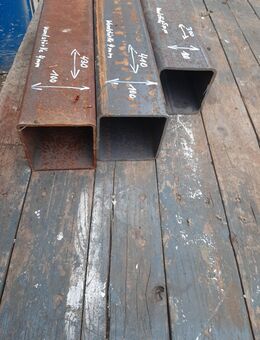 100x100x4 Restrohr Stücke - Büdingen