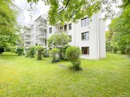 Absolut ruhig - Rückgebäude - mitten in Grünanlagen: Neue 1 Zimmer-Garten-Wohnung mit Süd-Terrasse - München