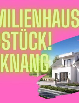 Zukunftssicheres & innovatives Grundstück in Top Lage! - Backnang