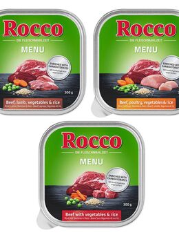 Top-Angebot Rocco Menü 27 x 300 g - Mix 3 Sorten