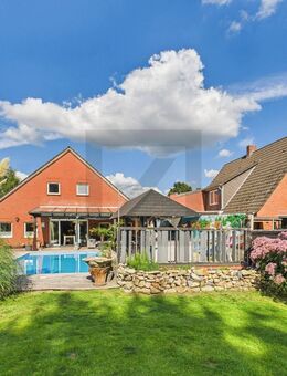 Familienidylle & Kapitalanlage. Modernisiertes Mehrfamilienhaus - Wohnen, Vermieten und Arbeiten unter einem Dach - Barßel