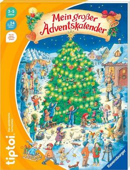 Ravensburger Spielzeug-Adventskalender tiptoi® Mein großer Adventskalender