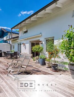 Exklusive Doppelhaushälfte mit Natur-Pool in bester Lage von Vaterstetten-Baldham! - Vaterstetten