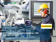 Wartungs- und Servicemitarbeiter - RM Manager (m/w/d) - Hirschaid