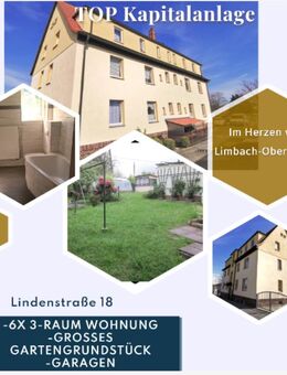 Vollvermietetes Mehrfamilienhaus in Limbach-Oberfrohna - Limbach-Oberfrohna