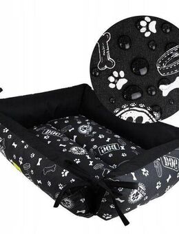 Design Handmade Hundebett Hundekissen Sofa Hundesofa Tierbett Katzenbett Hundekorb Schlafplatz mit Farbwahl Set2532 - Wuppertal
