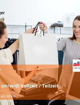 Verkäufer (m/w/d) Vollzeit / Teilzeit - Bingen (Rhein)