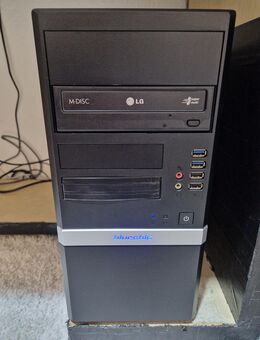 Komplett PC mit einen Grundig Fire TV 32 Zoll Smart TV Drucker und Scanner USB Funk Maus und Funk Tastatur - Barsinghausen