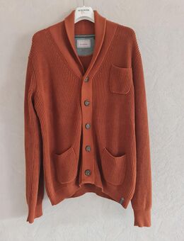 Calamar Herren Strickjacke Pullover Gr. L Braun - Geseke
