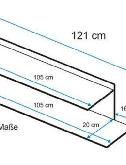 VOGL Möbelfabrik Wandregal Toronto, mit 2 Ablagen
