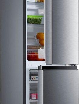 Hanseatic Kühl-/Gefrierkombination HKGK14349DI, 143 cm hoch, 49,5 cm breit, Abtauautomatik, Obst & Gemüse-Fach